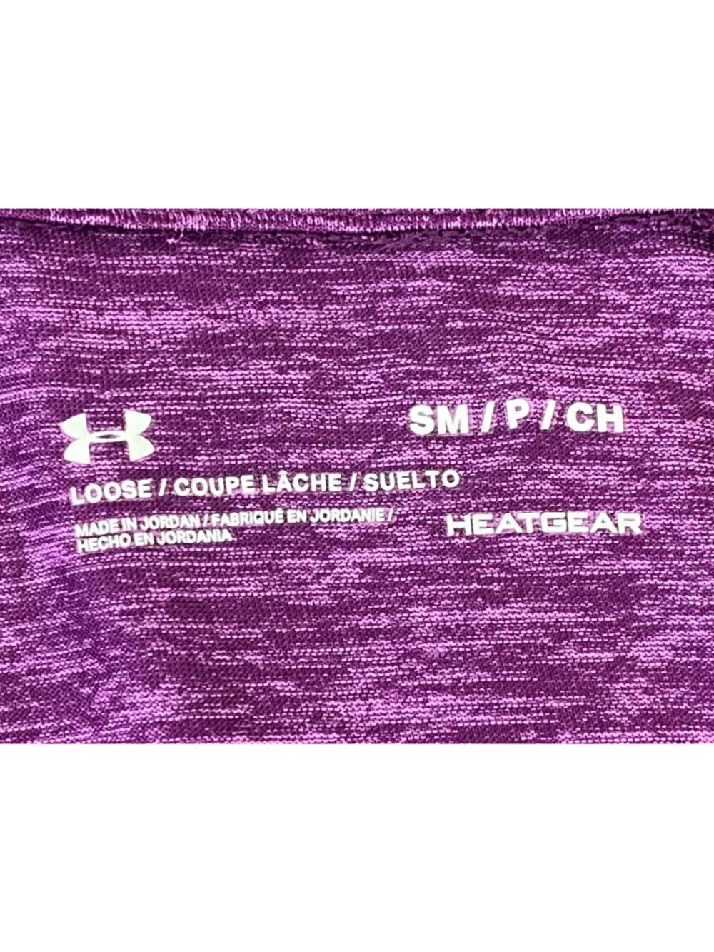 Under Armour Women Small HeatGear 1/4 Zip Pullover Purple Activewear - Picture 5 of 10